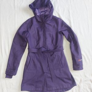 Cloudveil Long Trench Waterproof Coat with Hood, Small